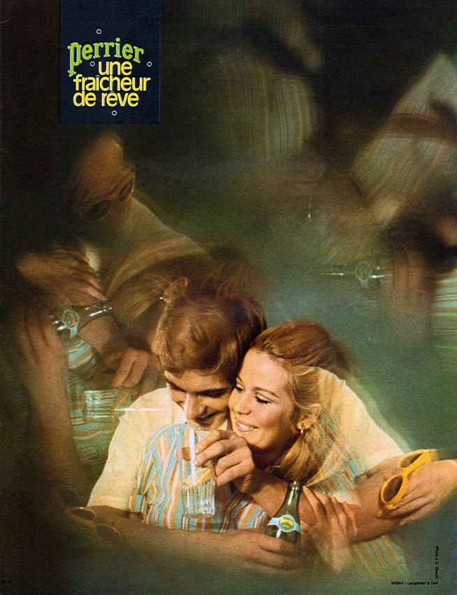 Publicit� Perrier 1968