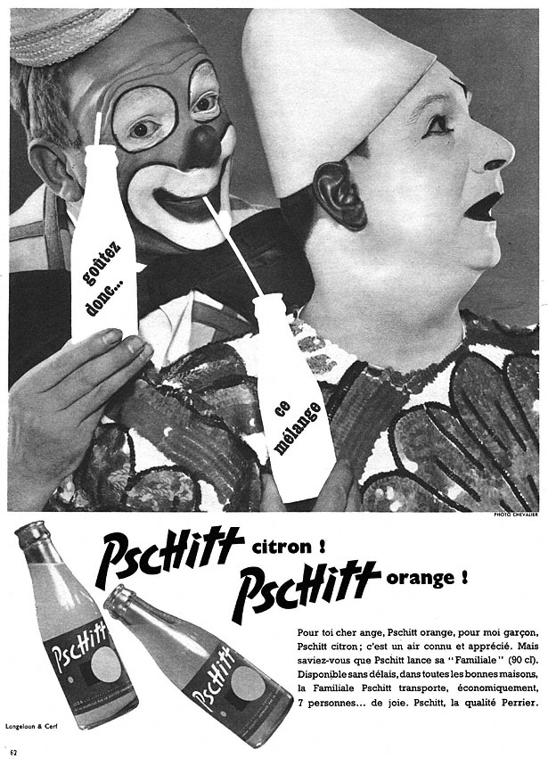 Publicit� Pschitt 1957
