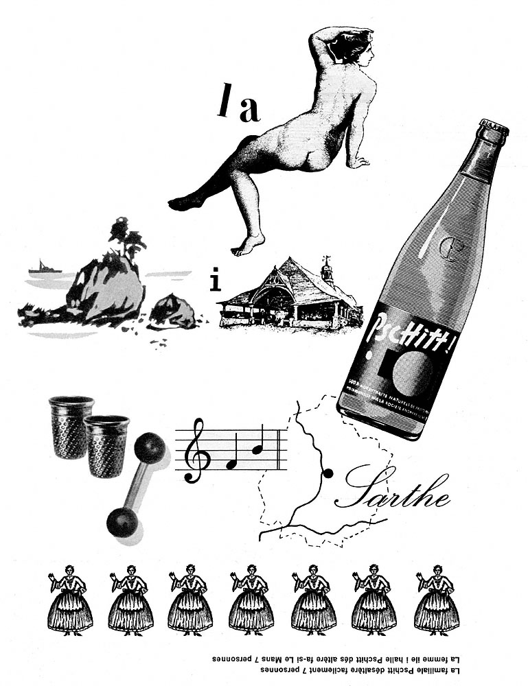 Publicit� Pschitt 1960