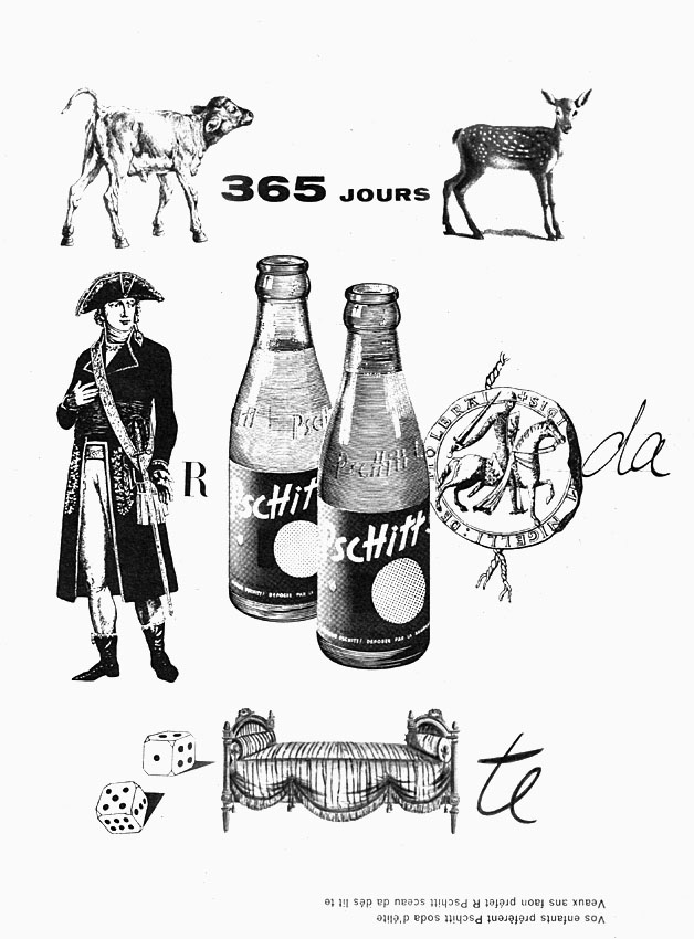 Publicit� Pschitt 1960