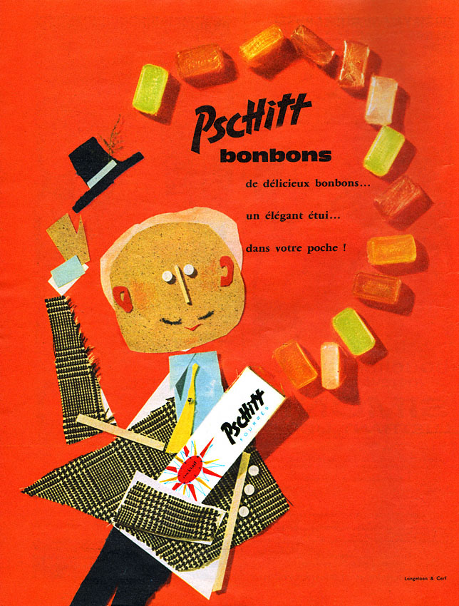 Publicit� Pschitt 1962