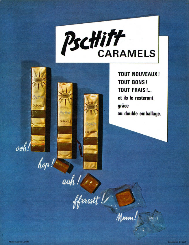 Publicit� Pschitt 1962