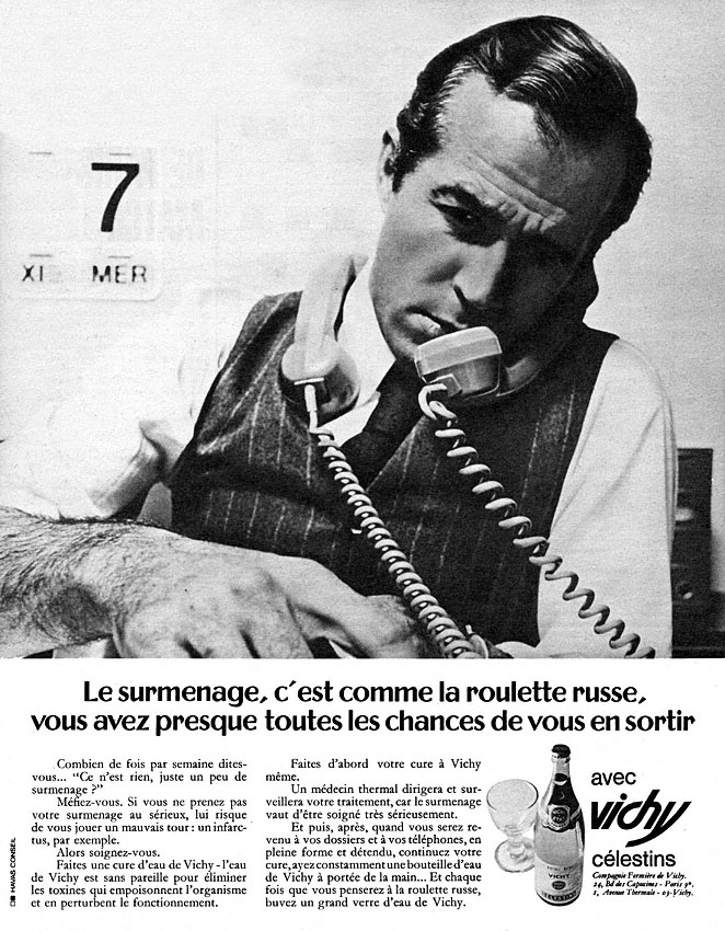 Publicit� Vichy 1970