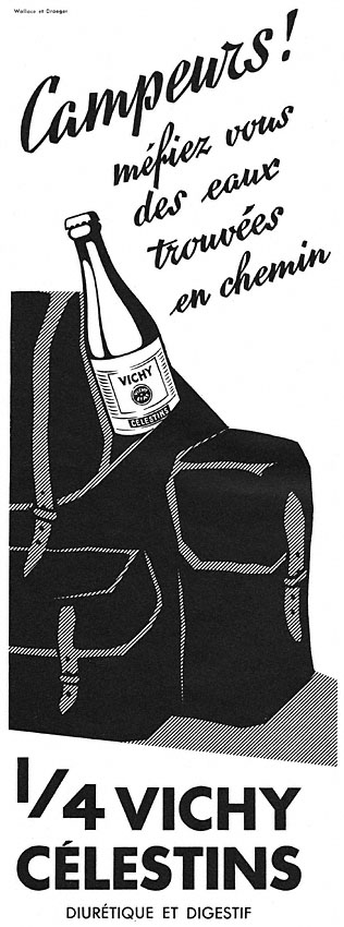 Publicit� Vichy 1952
