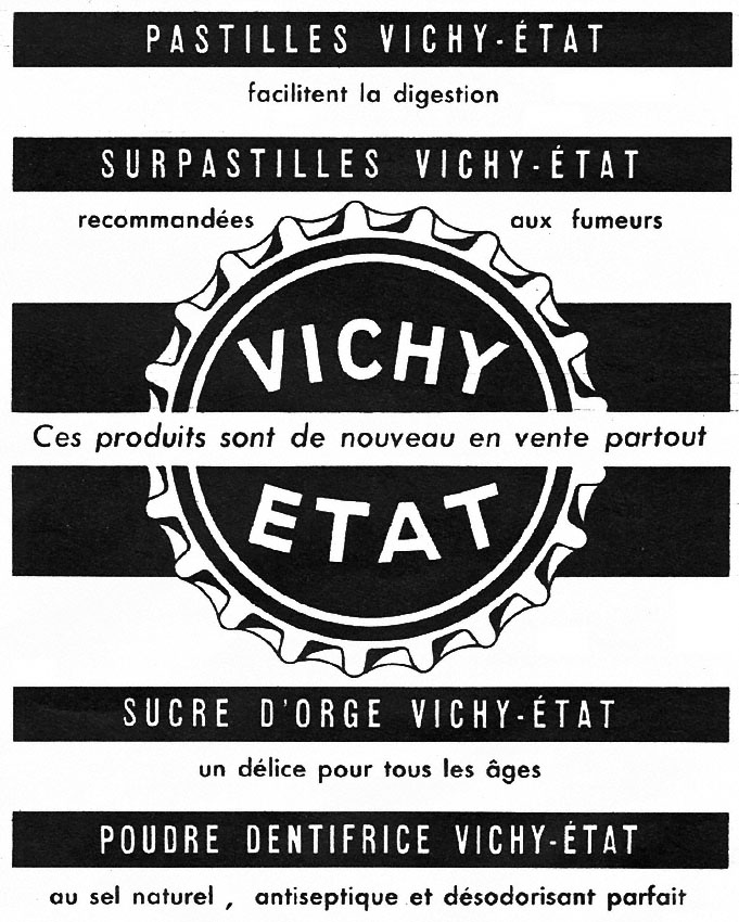 Marque Vichy 1953