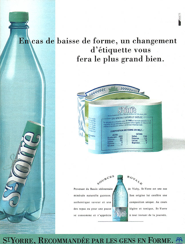 Publicit� Vichy 1995