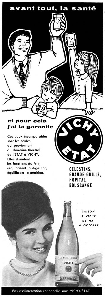 Publicit� Vichy 1960