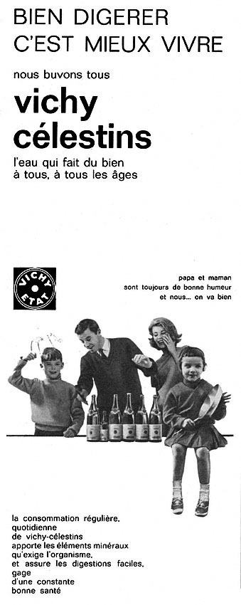 Publicit� Vichy 1962