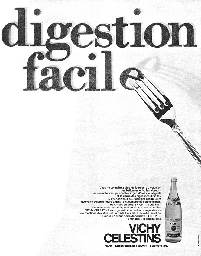 Publicit� Vichy 1967