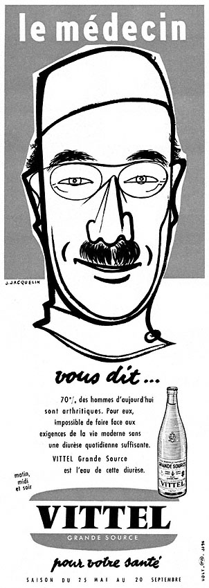 Marque Vittel 1958