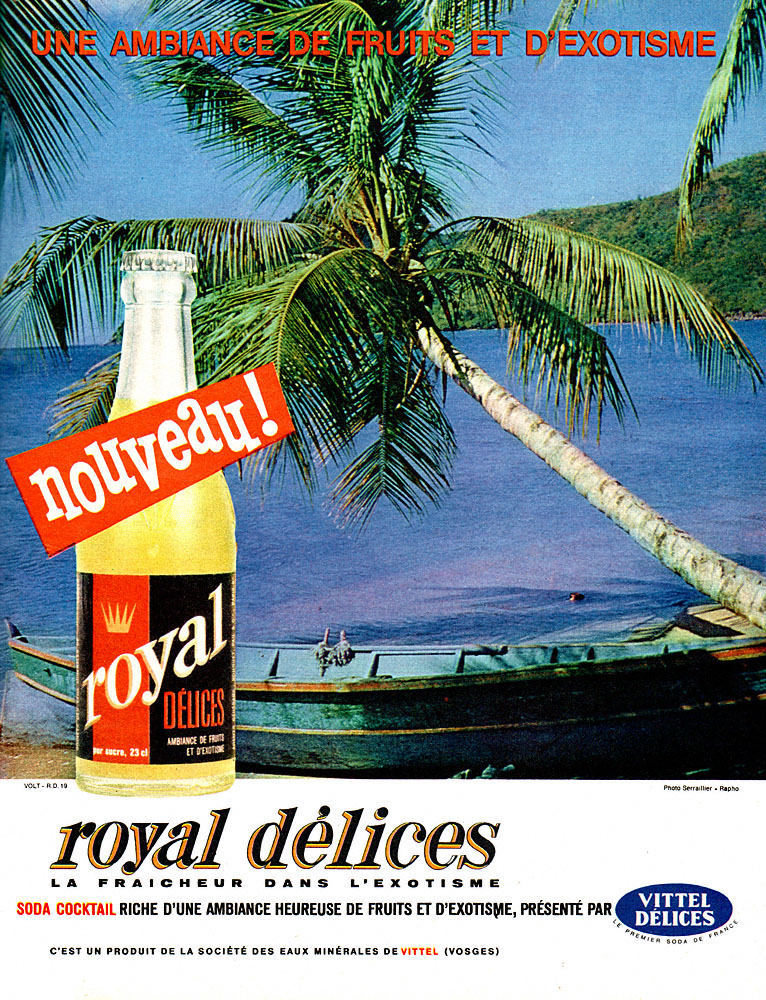 Publicit� Vittel 1962