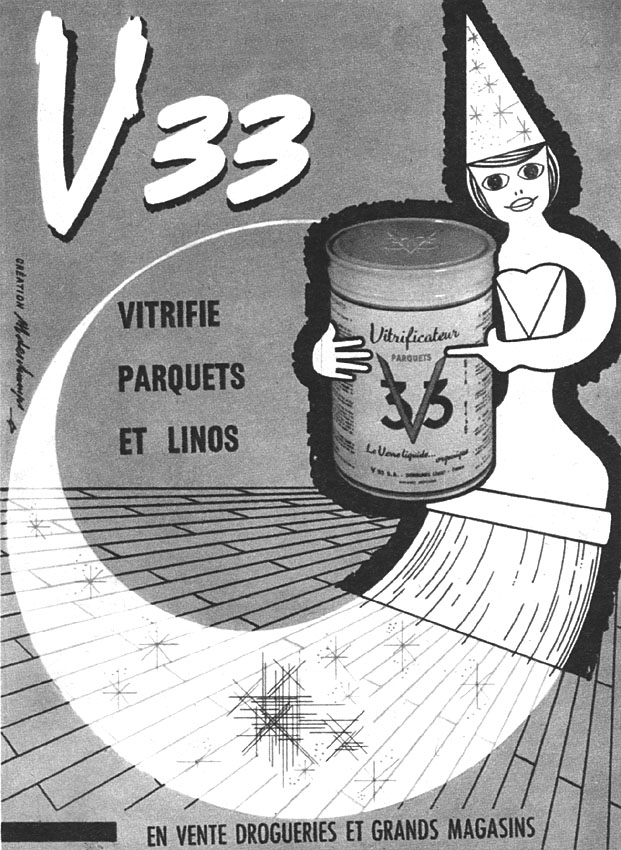 Publicit� V33 1960