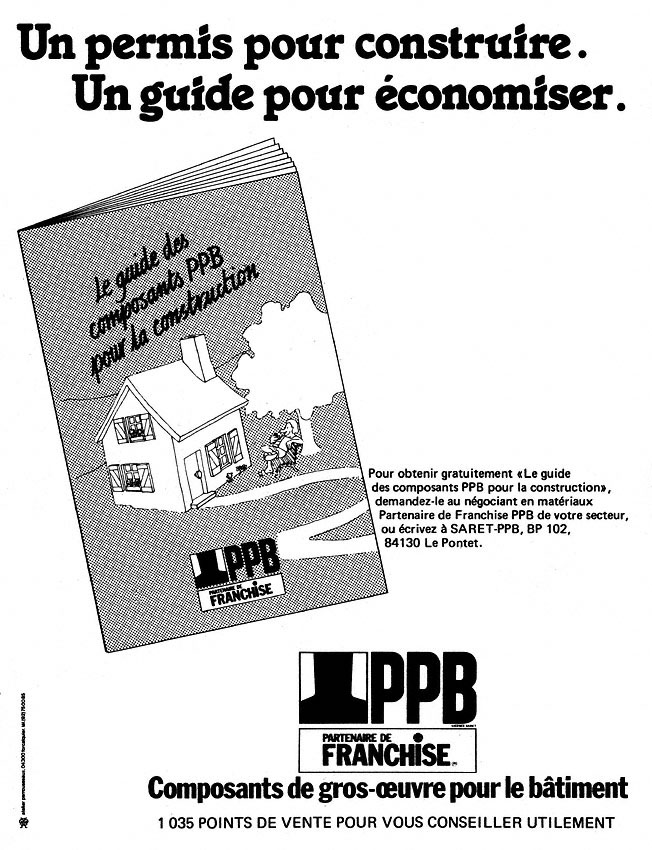 Publicit� Divers 1980