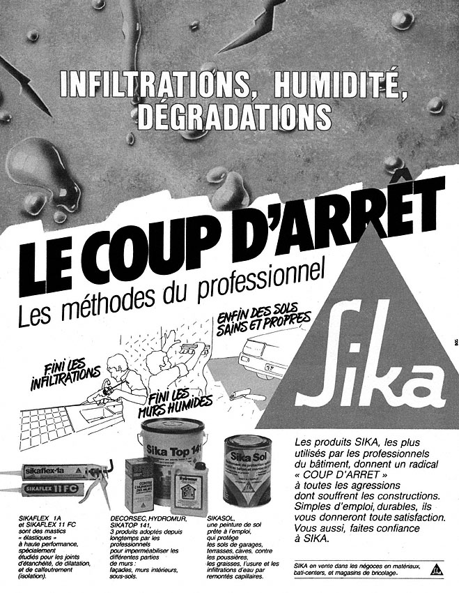 Publicit� Divers 1983