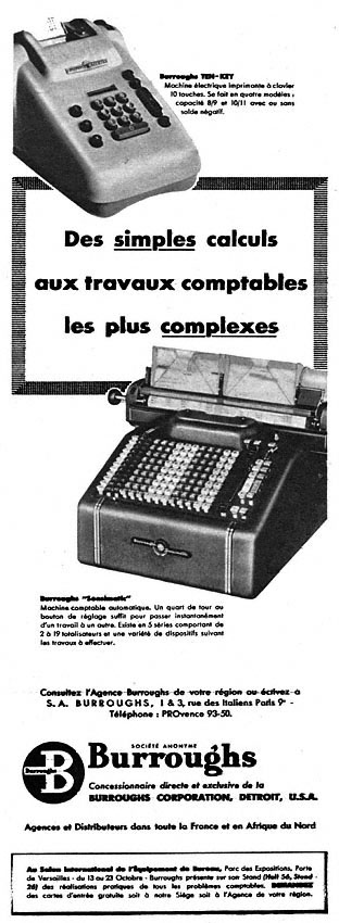 Marque Burroughs 1955