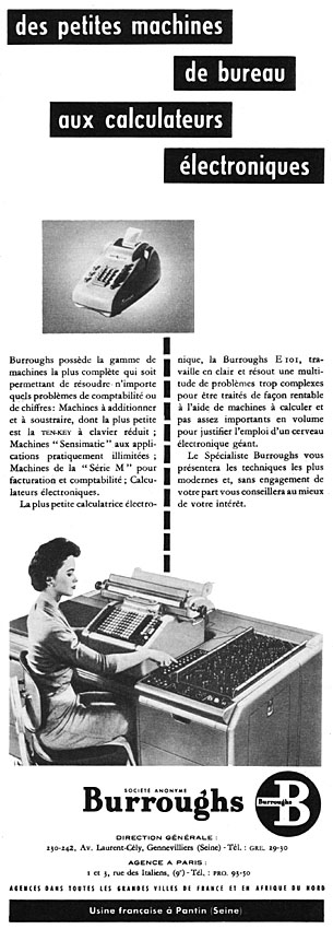 Marque Burroughs 1957