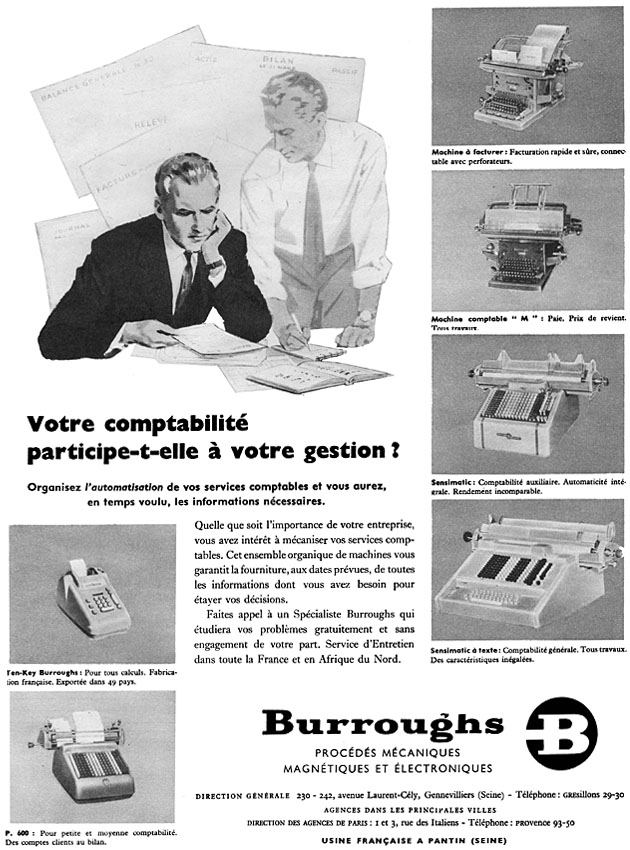Marque Burroughs 1959