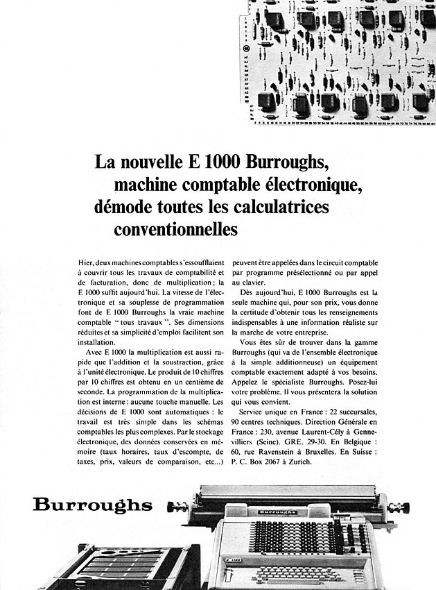 Marque Burroughs 1965