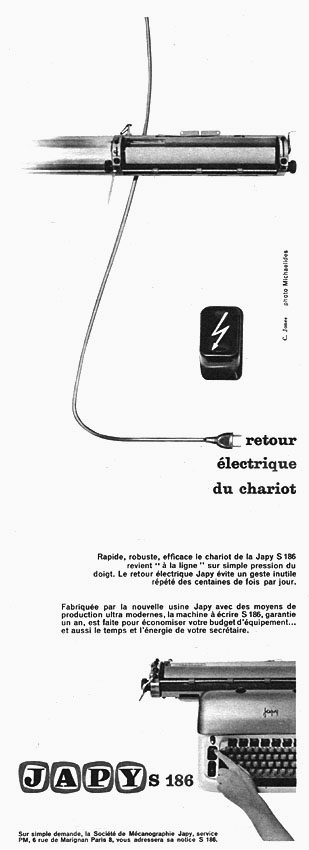 Marque Japy 1960