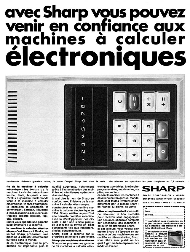 Marque Sharp 1970