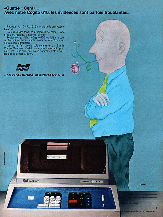 Publicit� Smith-Corona 1969