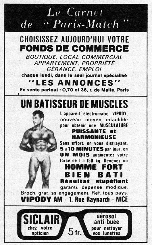 Marque Carnets Match 1973