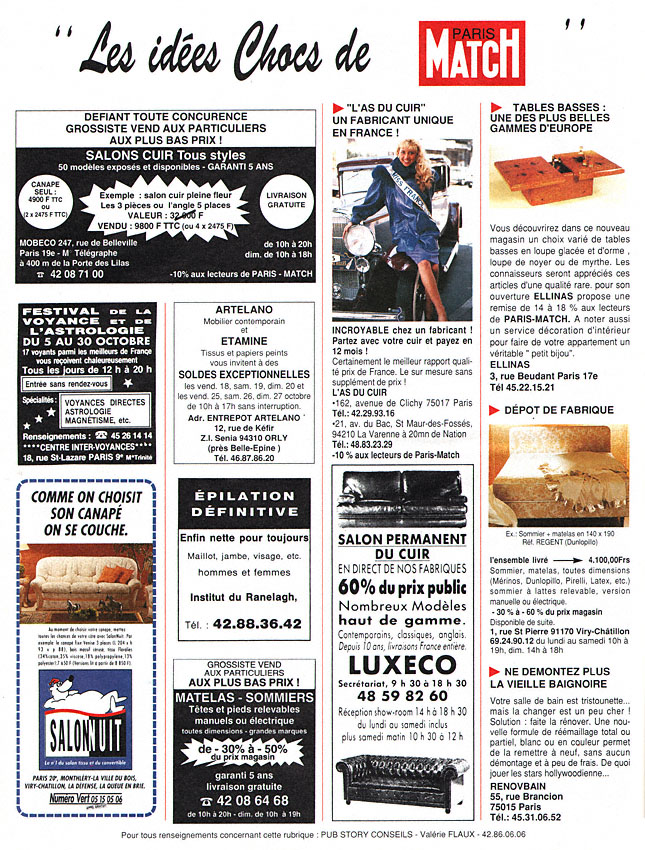 Publicit� IdeesChoc 1991