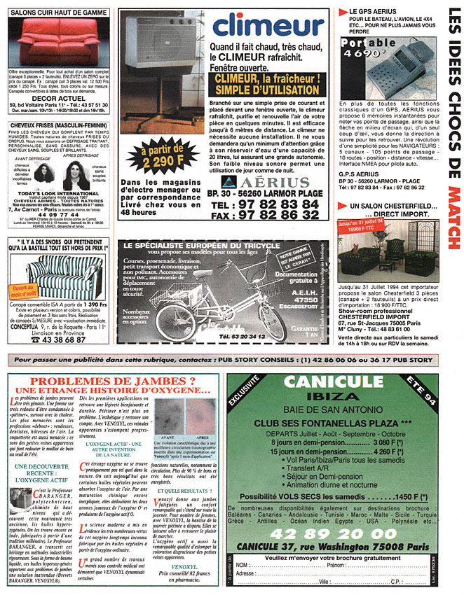 Publicit� IdeesChoc 1994