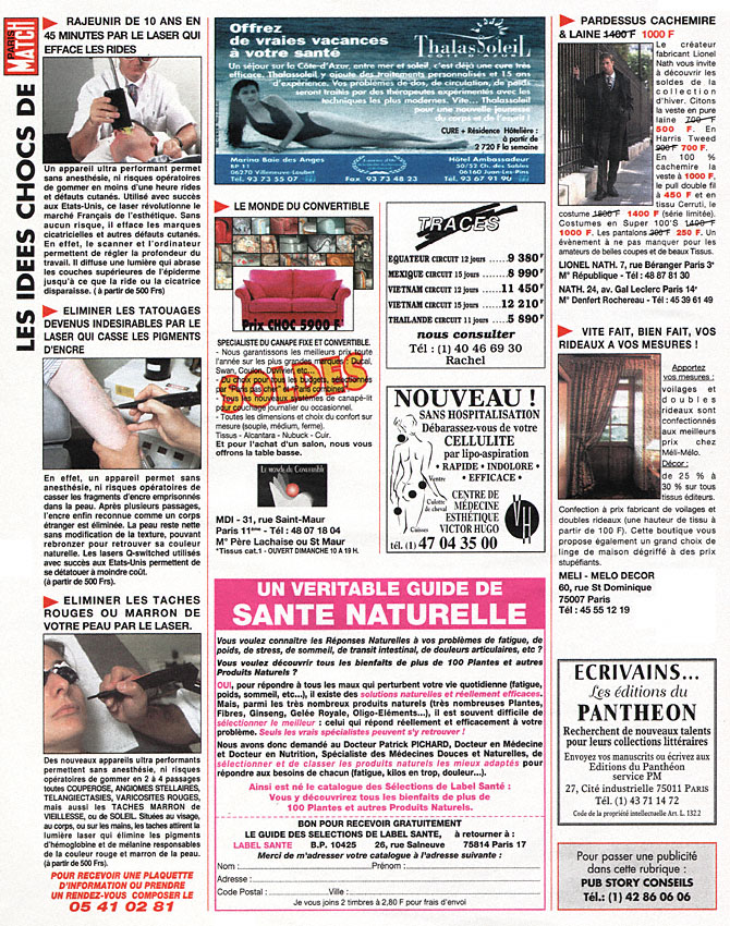 Marque IdeesChoc 1996