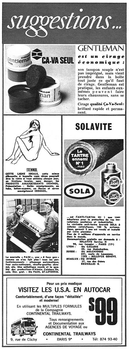 Marque Suggestions 1970