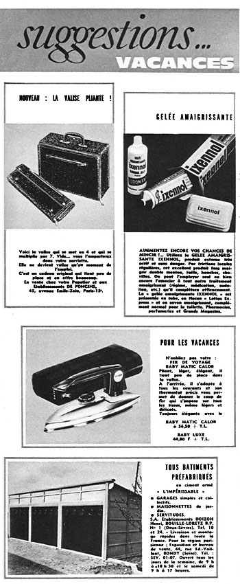 Publicit� Suggestions 1965