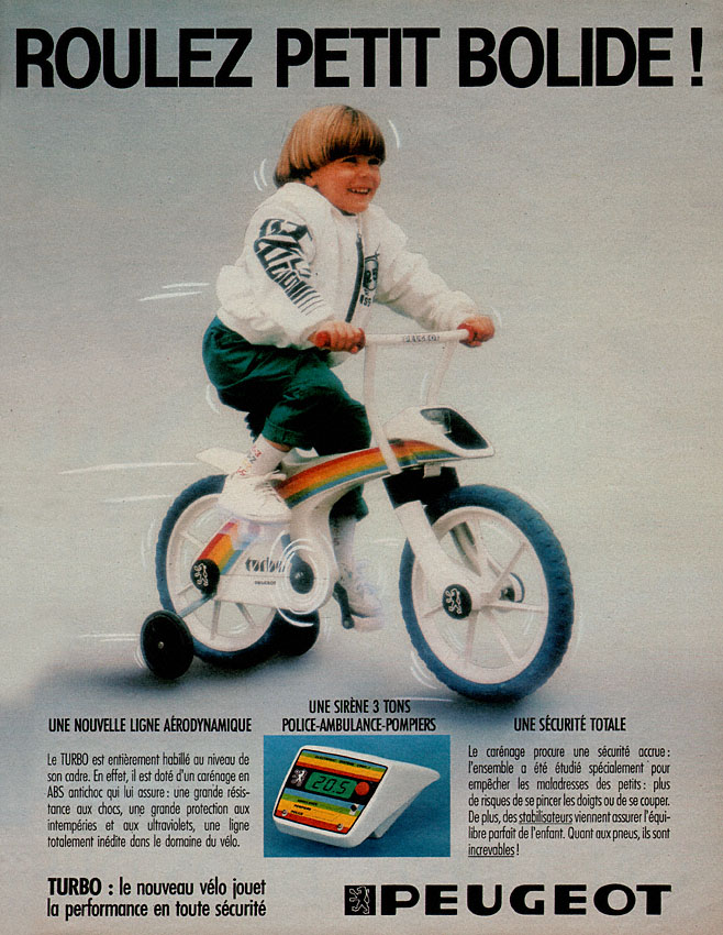 Publicit� Peugeot 1985