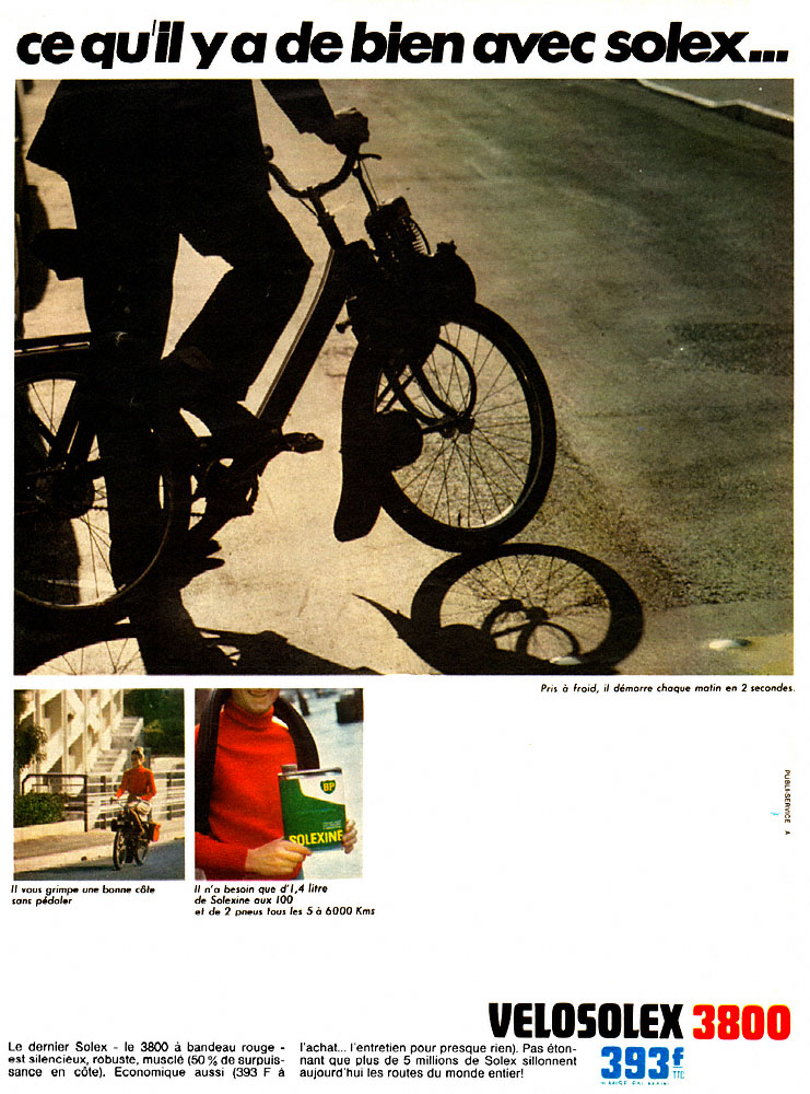 Publicit� Solex 1968