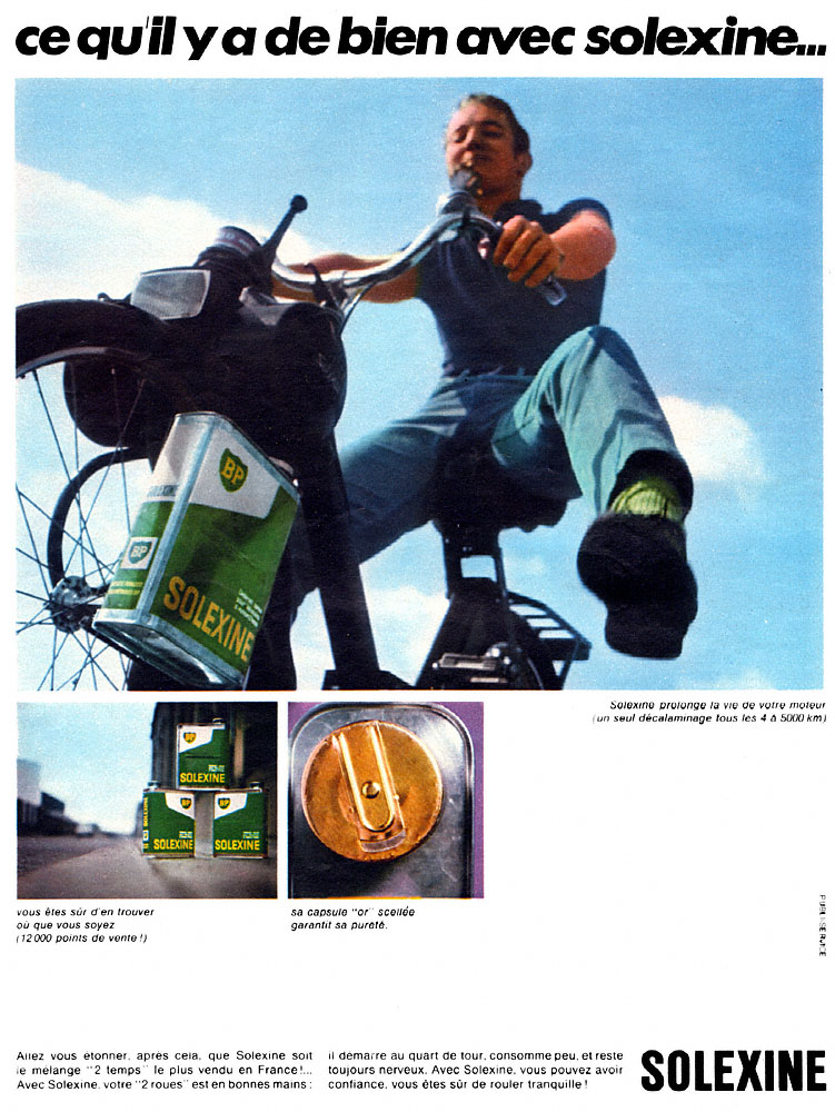 Publicit� Solexine 1968