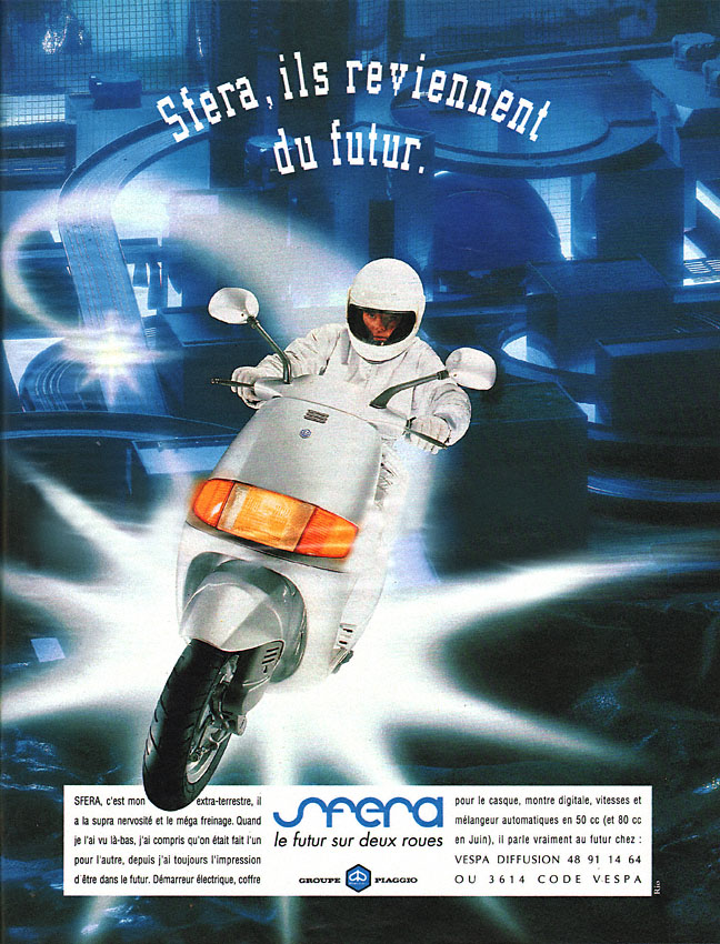 Publicit� Vespa 1991
