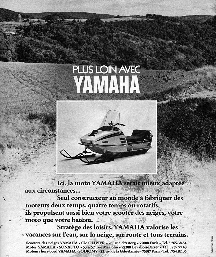 Marque Yamaha 1973