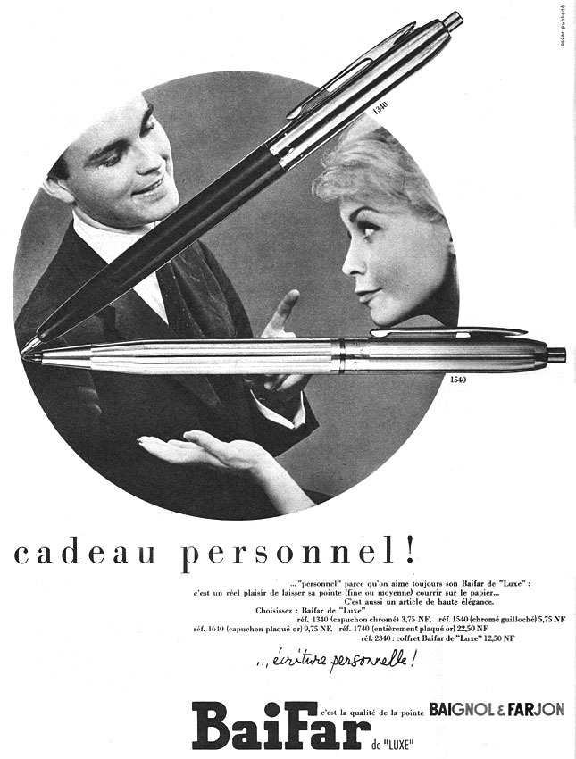 Marque Baignol & Farjon 1960