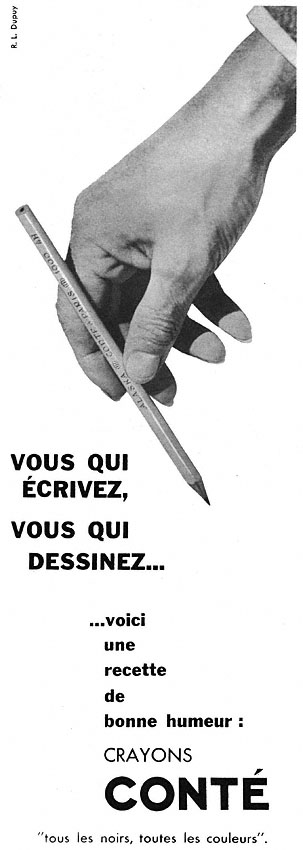 Publicit� Cont� 1955