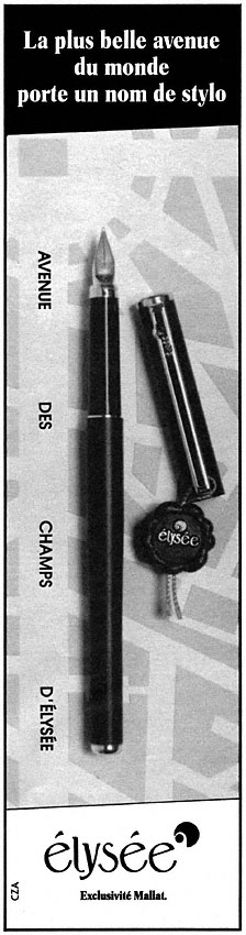 Publicit� Mallat 1985