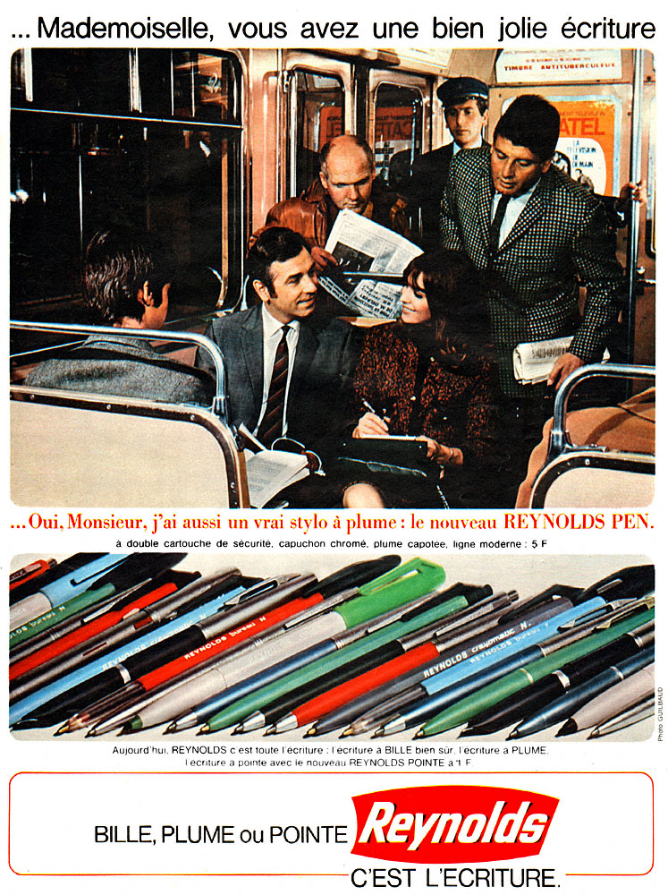 Publicit� Reynolds 1967