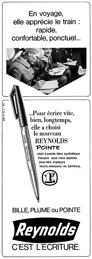 Publicit� Reynolds 1967