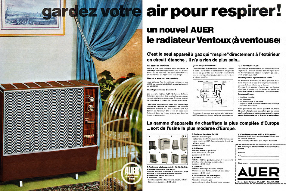 Publicit� Auer 1968