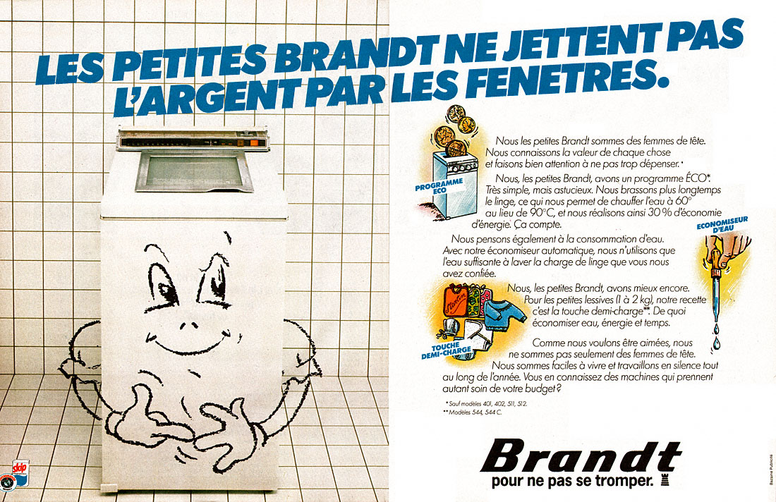 Publicit� Brandt 1980