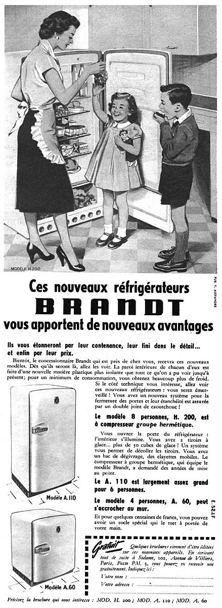 Marque Brandt 1954