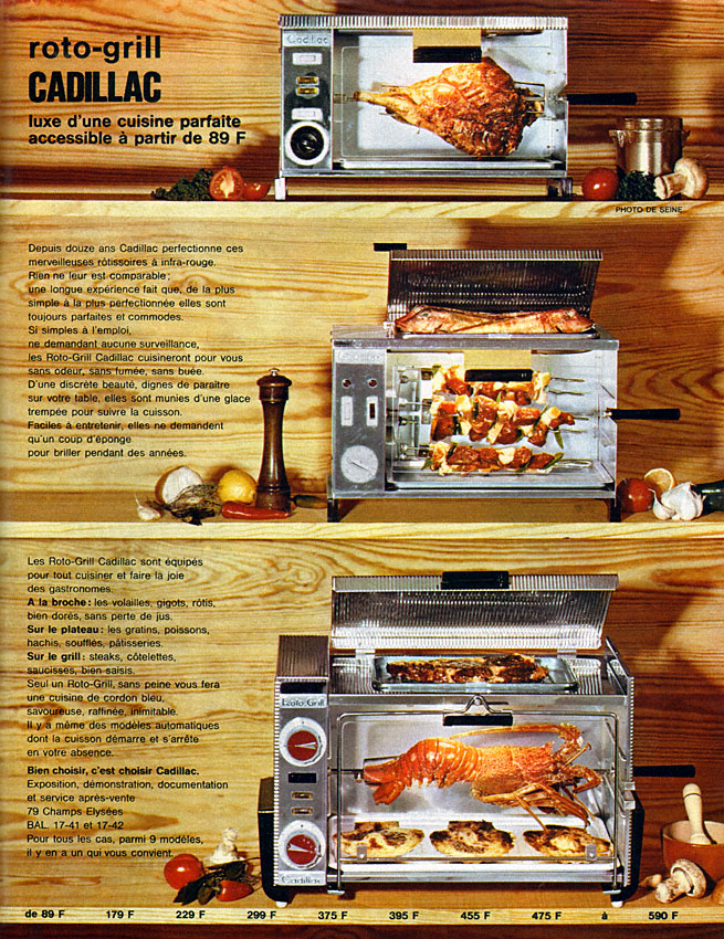 Publicit� Cadillac 1966