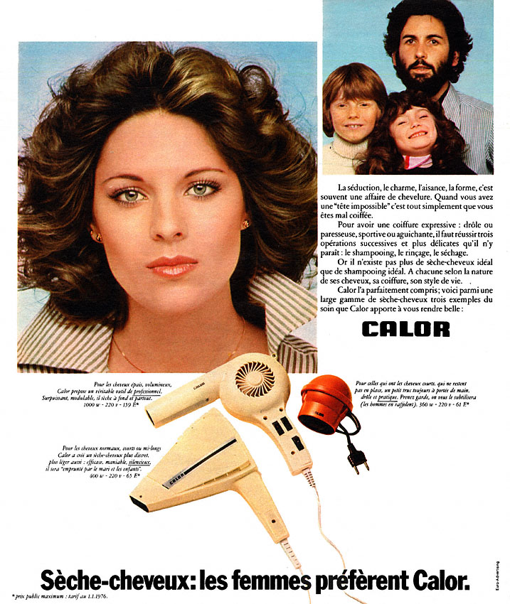 Publicit� Calor 1976