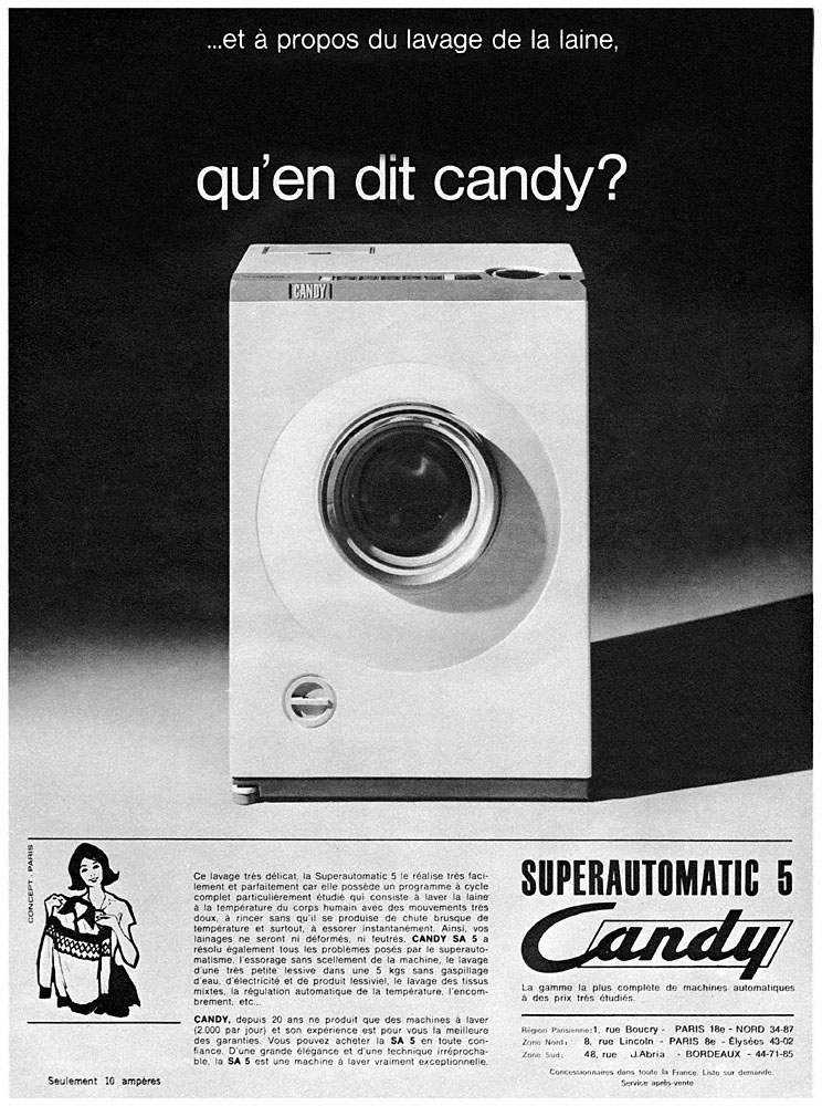 Marque Candy 1964