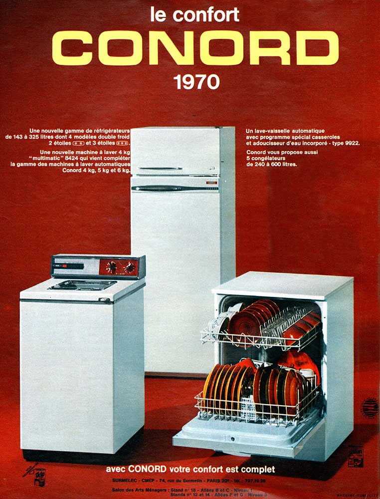 Marque Conord 1970