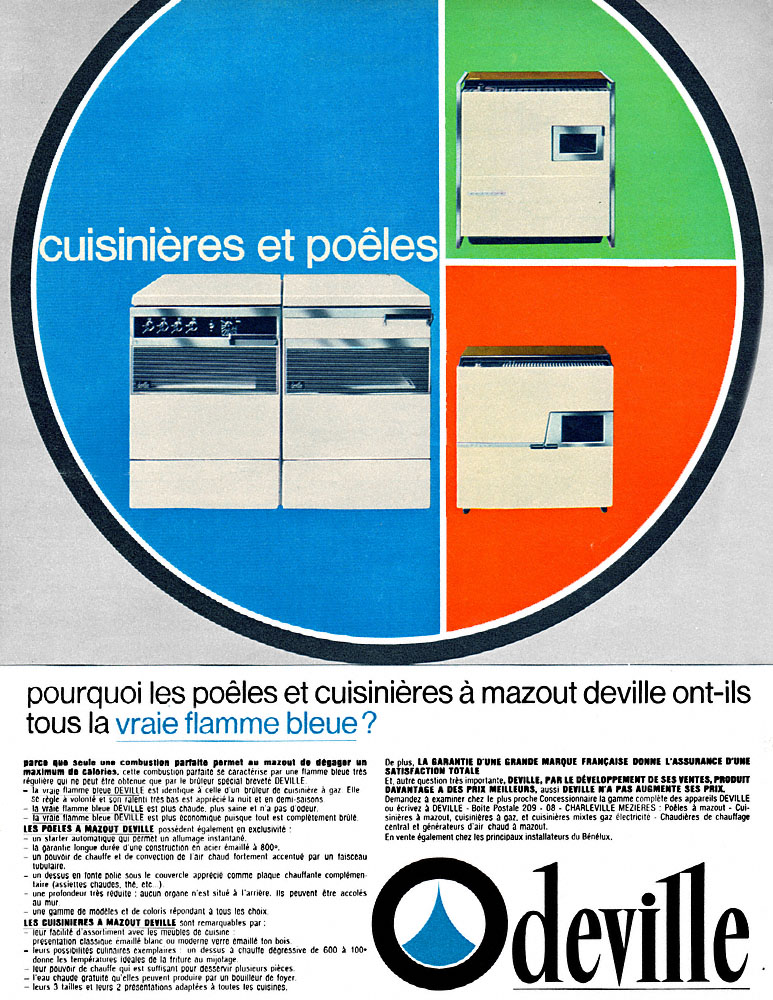 Publicit� Deville 1968