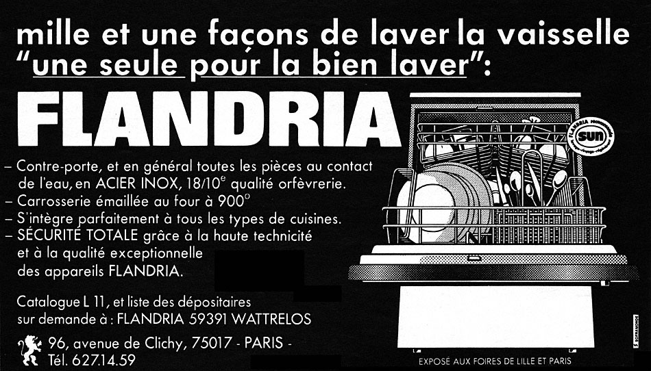 Publicit� Flandria 1976